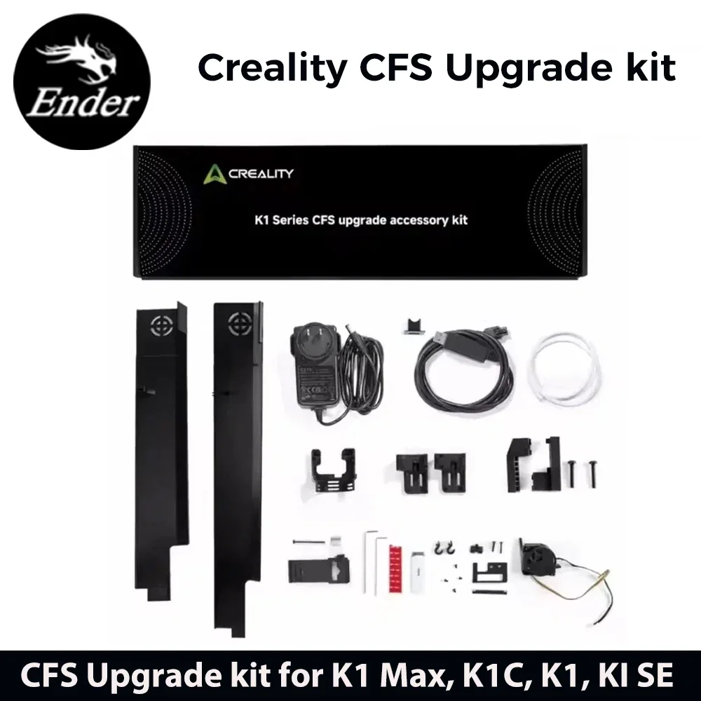 

Комплект обновления Creality CFS для разблокировки многоцветной печати, 20 минут для системы накаливания CFS для 3D-принтеров K1 Max, K1C, K1, K1 SE