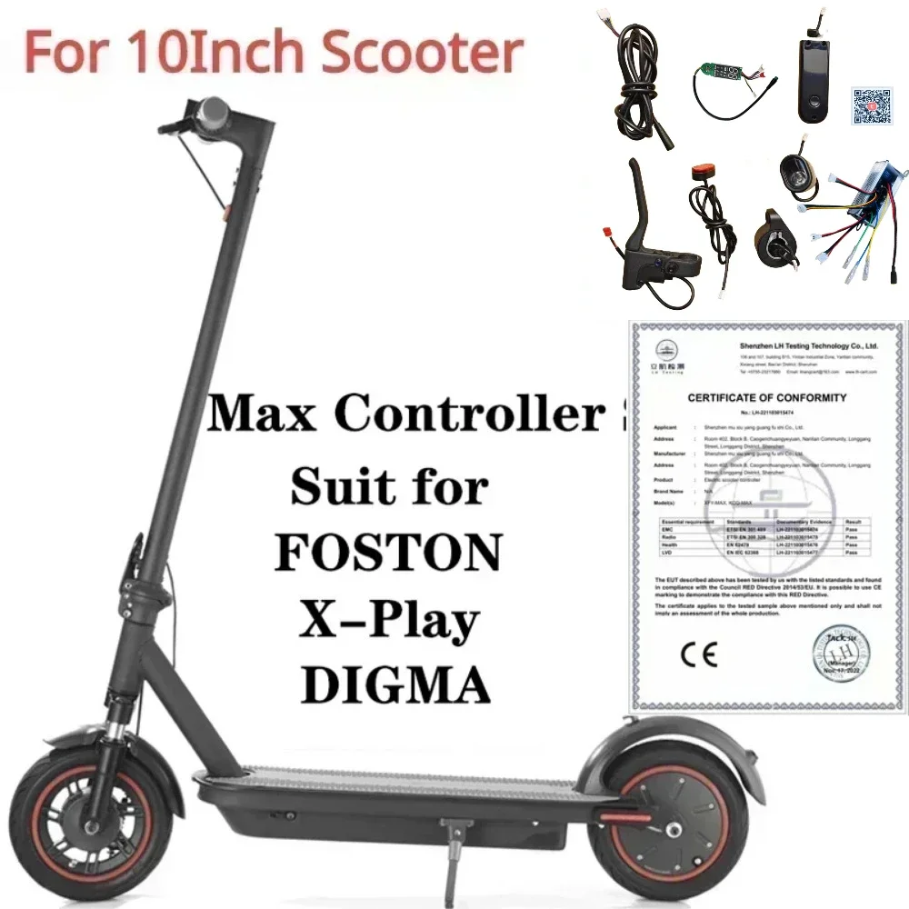 350W 36V 17A Original Tuya APP MAX FOSTON X-Play DIGMA Scooter Controller Bluetooth Hoverboard for 10 Inch Max Speed 40Km/h