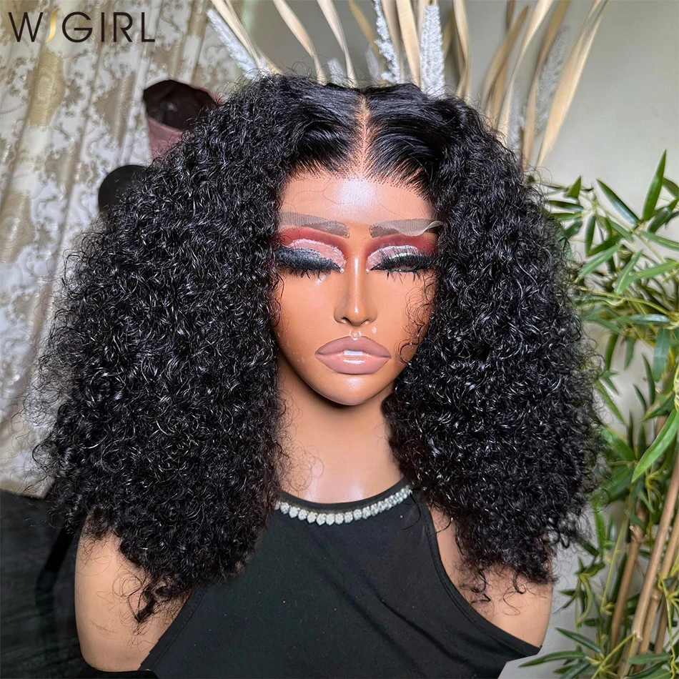 Wigirl Deep Wave 13x6 Hd Lace Front Wig Short Bob 13x4 Frontal Human Hair Wigs 5x5 Bob Glueless Wig Ready To Wear For Women