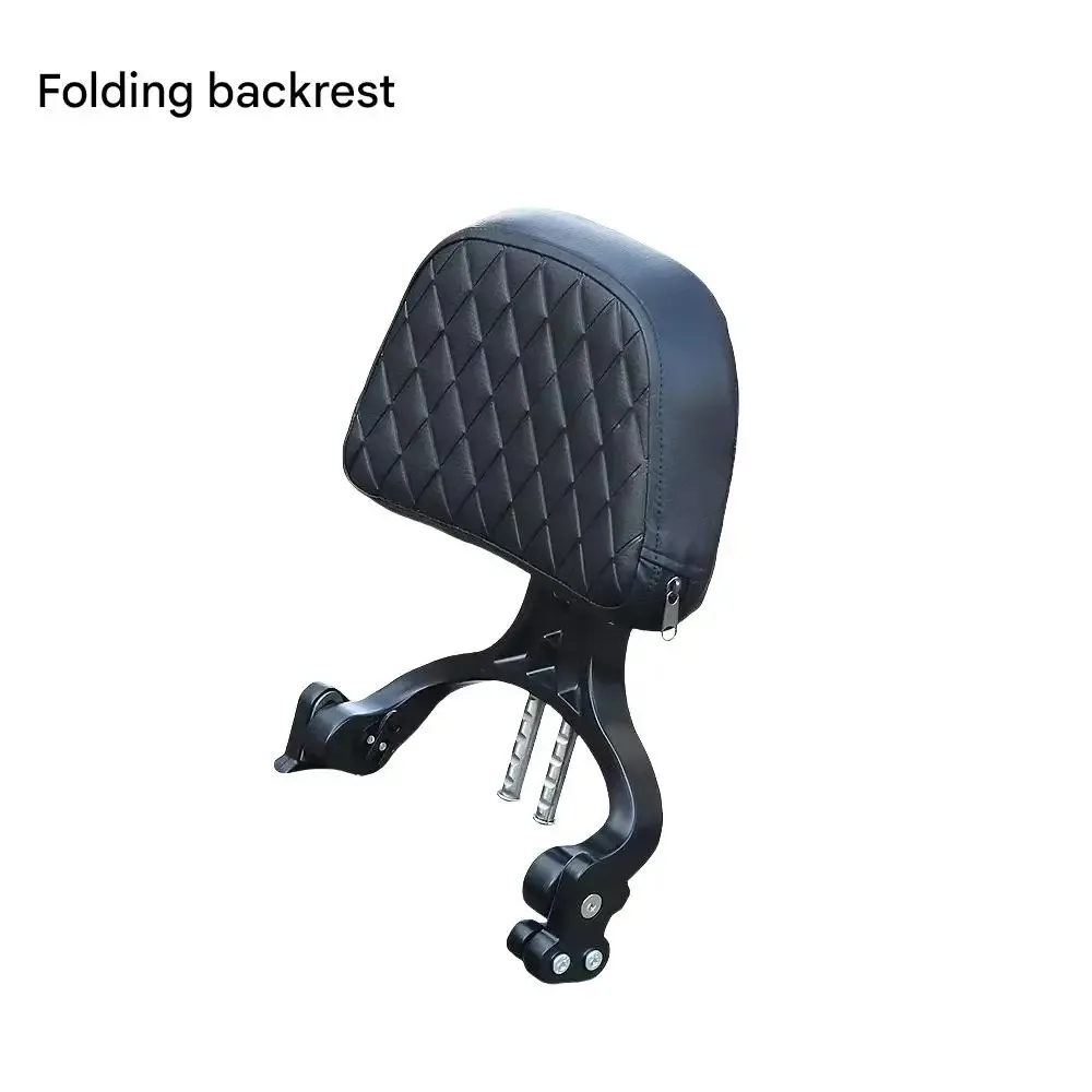 For Kiden KD150-C Folding Backrest Passenger Lumbar Support Rear Rack Tail Bracket Accesorios Moto Respaldo Portaequipajes