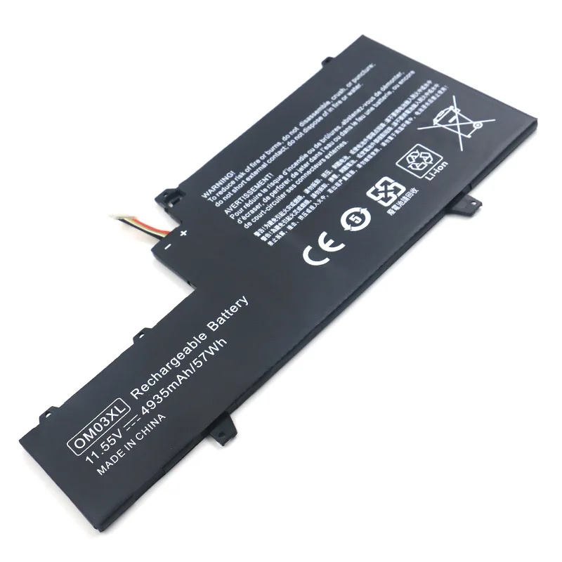 

OM03XL Laptop Battery for HP EliteBook X360 1030 G2 Series HSTNN-IB70 IB7O HSN-I04C 863167-1B1 863167-171 11.55V 57Wh/4935mah