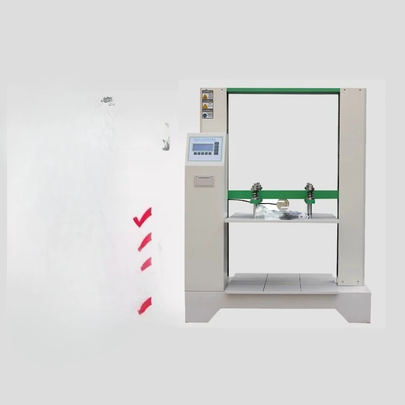 

Testing Machine Packaging Box Carton Plastic Barrel Pressure and Compression Tester Stacking Compression Experiment