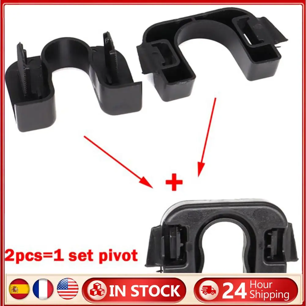 

Зажим для задней полки для посылки 015532109E Пластиковый монтажный зажим Зажим для поворотной петли полки для посылки для Ford Mondeo MK4 C-Max Fiesta