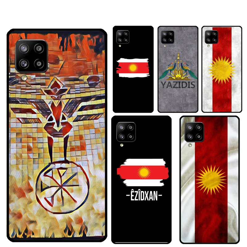 Yazidis Flag For Samsung Galaxy A53 A33 A55 A35 A15 A22 A32 A52 A54 A34 A14 A56 A36 A26 A16 A05 A06 Case