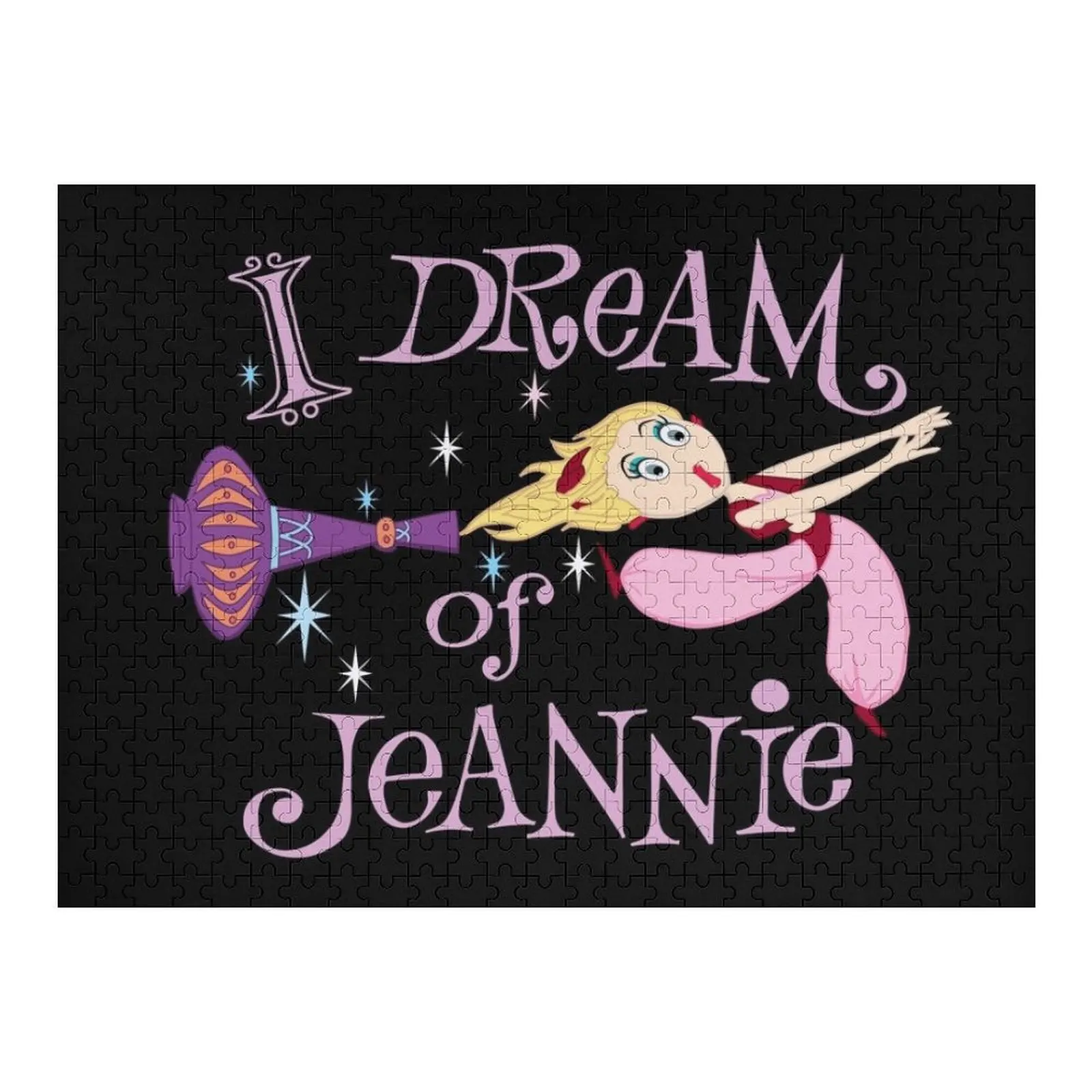 

I Dream of Jeannie Jigsaw Puzzle Custom Wood Photo Personalized Custom With Photo Picture Puzzle