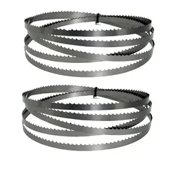 2Pcs SK5 밴드 톱 블레이드 2240 띠톱 블레이드 2240mm 6.35mm 0.35mm 6T TPI 목재 비철 금속 플라스틱 절단 용