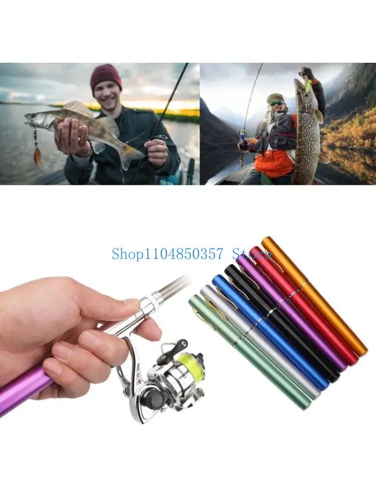 

652F Telescopic Pen Shaped Fishing Rod Collapsible Fishing Rod for Freshwater Fishing