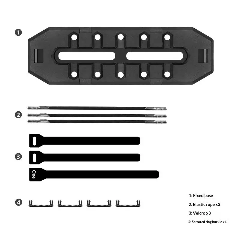 New Bicycle Energy Gel Holder Road And Mountain Bike Storage Box Energy Bar Elastic Buckle Cycling Accessories - view 5