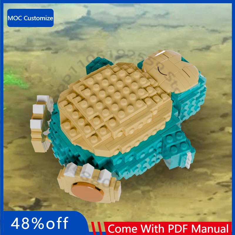 

518 PCS Customize Famous animated pets MOC Customize Modular Building Block Simple Educational Creative DIY Assembly Toy Gift