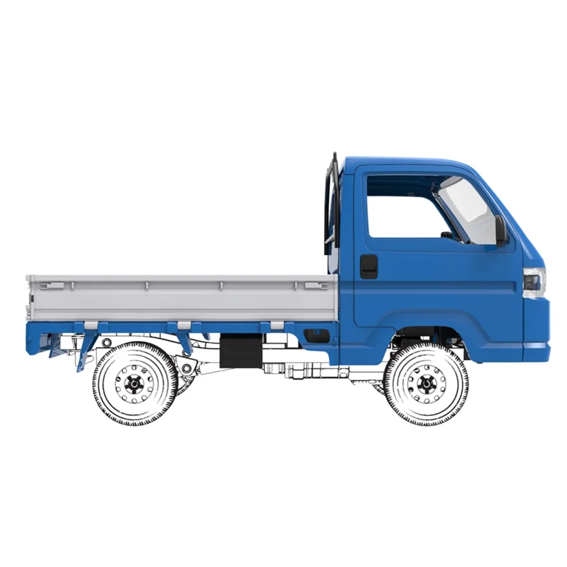 AT12 RC جسم السيارة شل شاحنة بودي شيل ل 1/16 WPL D12 WL01 LD1297 RC ترقية قطع غيار السيارات والاكسسوارات