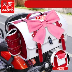 Bolsas de almacenamiento de equipaje para motocicleta, bolsa de sillín de motocicleta, herramienta lateral, maletero de coche eléctrico impermeable, equipaje de viaje