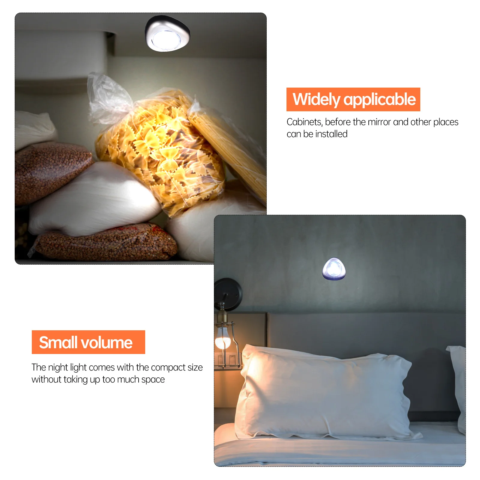 5 pçs sensor de toque pequenas lâmpadas noturnas luzes cabeceira interior criativo controle toque sala atmosfera lâmpadas pequena noite lâmpada