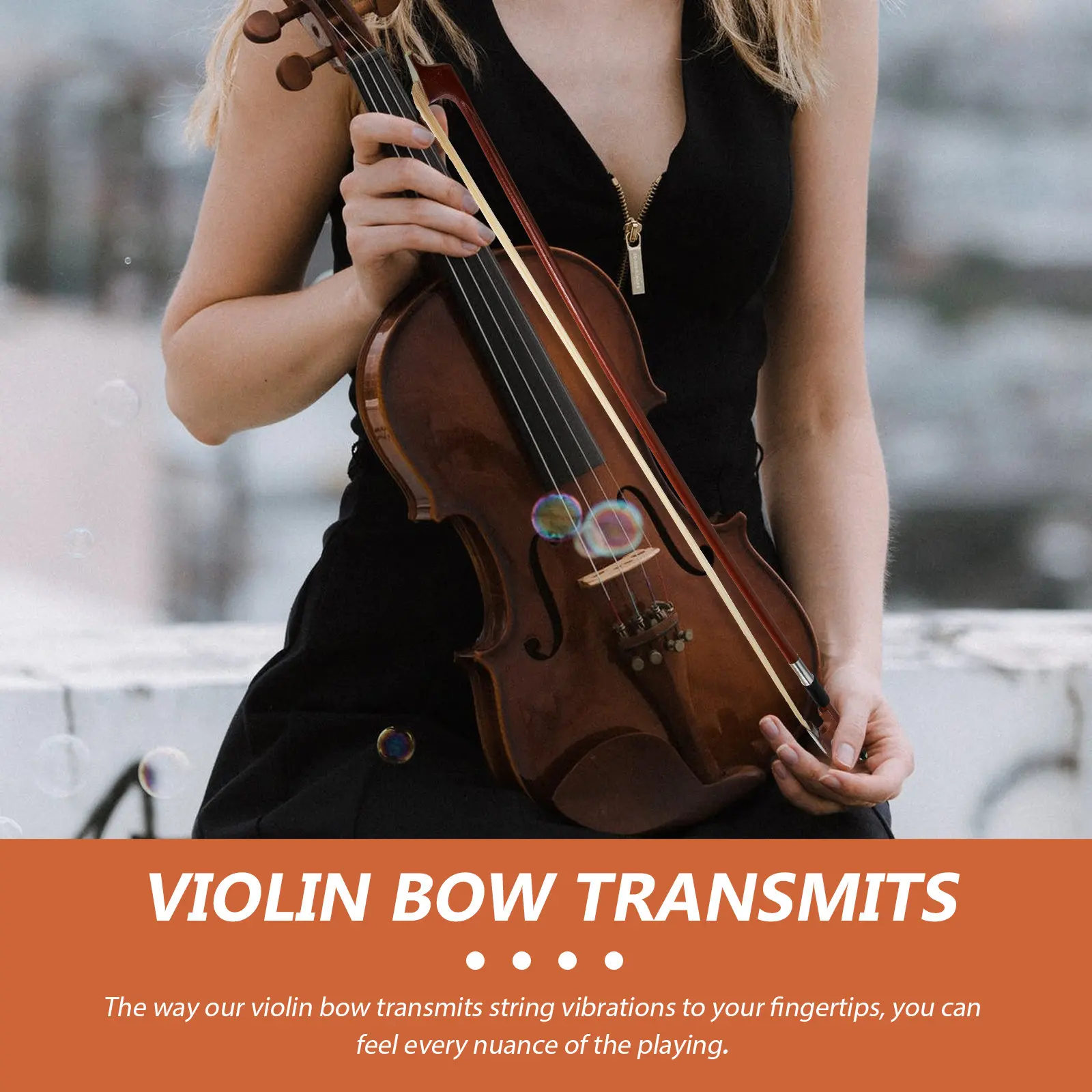 Violin Bow Practice Fiddle Bows for Violins Replacement Part Musical Instrument Prime Beginner