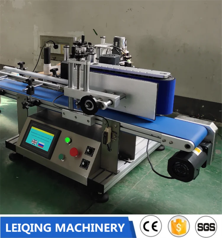 Full Automatic Desktop Round Bottle Labeling Machine for Full Circle/labeler Machine Small Semi-automatic Vial  Price