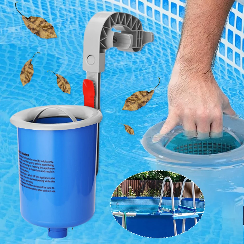 Professional Wall Mount Pool Vacuum Cleaning Tool Swimming Pool Cleaner Skimmer for Indoor Outdoor Swimming Pool Hot Spring