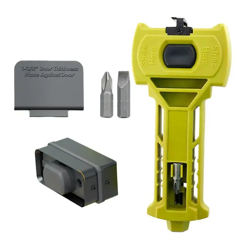 

Deadbolt Installation Kit Precise Multifunctional Professional Install Equipment Accurate Professional Installation Chiseling