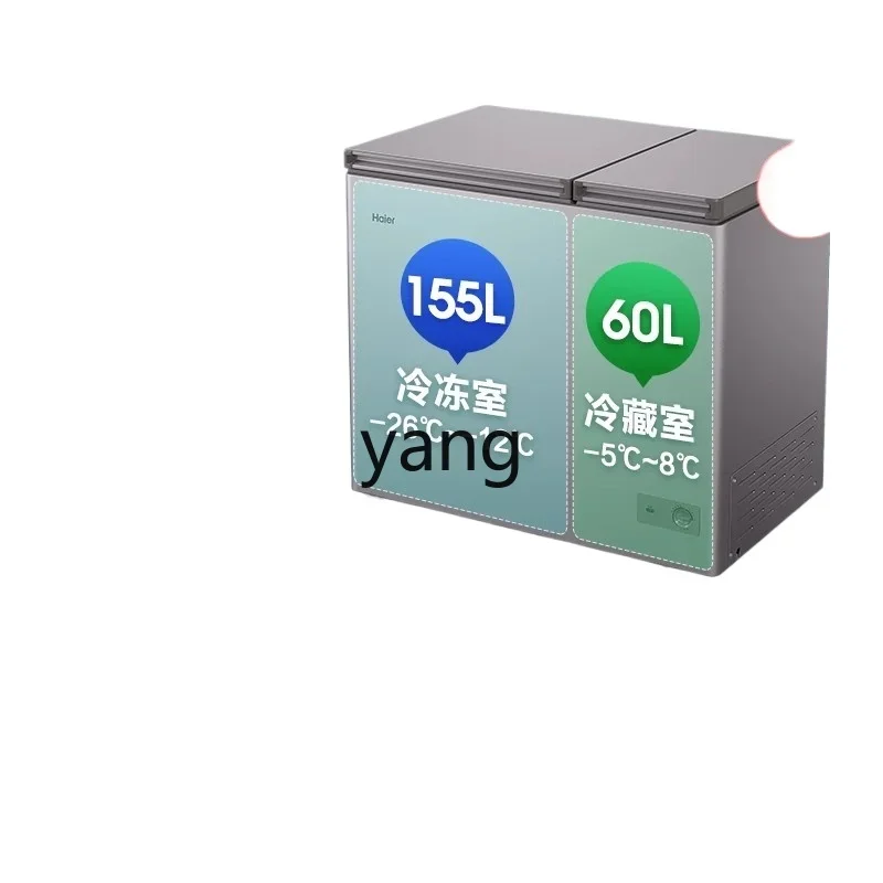 Lmm درجة حرارة مزدوجة غرفة مزدوجة 241/293L سعة كبيرة مبردة ومجمدة ثنائي الغرض فريزر باب مزدوج #2
