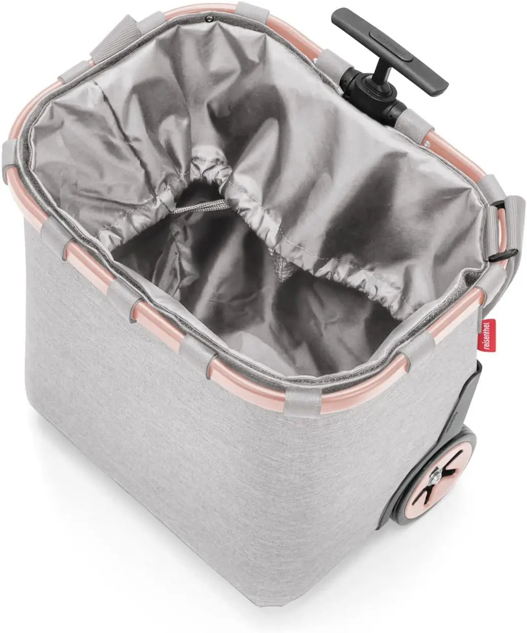 reisenthel carrycruiser - Portable Shopping Trolley with Sturdy Aluminium Frame, Shoulder Strap and Removable Mesh Inner Pocket