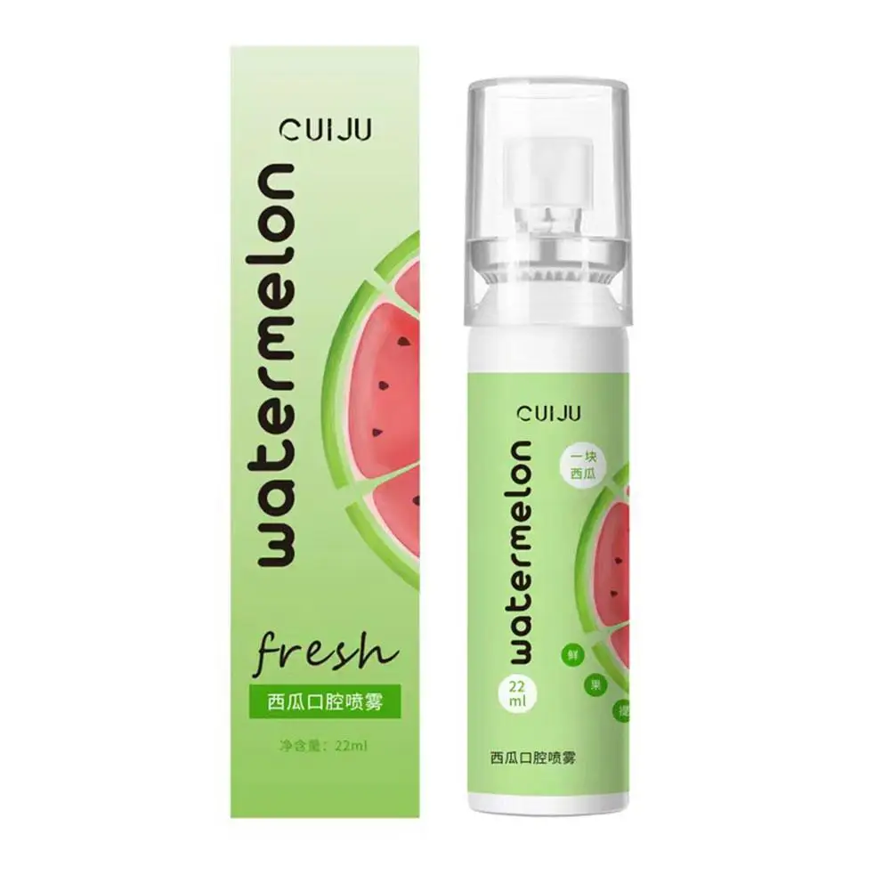 22ml Mouth Freshener Oral Fresh Spray Oral Odor Treatment Oral Breath Flavor Litchi oral Bad Fruit Oral Care Remove Z5V6