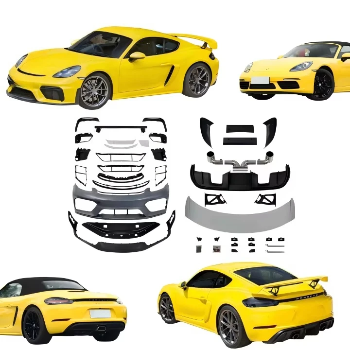 

LQ Facelift Refit Body Kit for 2016-2023 for 718 Cayman & Boxster for Upgrade New Condition 1 Year Warranty Factory Direct