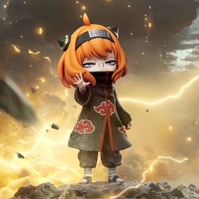 ฟิกเกอร์อนิเมะ Anya Spy×family Anya Forge รุ่นคอสเพลย์ อุจิวะ อิทาจิ และ เพน โมเดลฟิกเกอร์นารูโตะ วัสดุ PVC ของสะสมน่ารัก ของเล่น ของขวัญวันเกิด