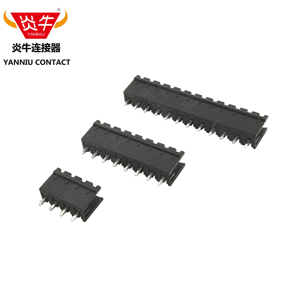 10Pcs KF2EDGV 5.08 2P ~ 12P Black PCB CONNECTOR PLUG-IN TEMINAL BLOCK 2EDGV 5.08mm 2PIN ~ 12PIN MSTBV 2,5 G  DEGSON YANNIU