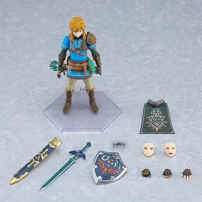 Anime-Figuren Zelda Link Actionfigur Figma 626 Sammeln Sie Schreibtischdekoration, Spielzeug,