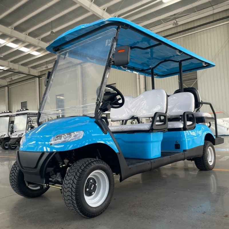 Wholesale Electric Golf Cart Street Legal Cheap Price Club Buggy Electric Scooter 10 Inch Iron Tires Free Custom Color