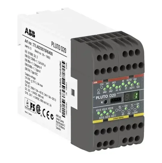 

2025.4Original ABB Safety Relay PLUTO O2 2TLA020070R8500