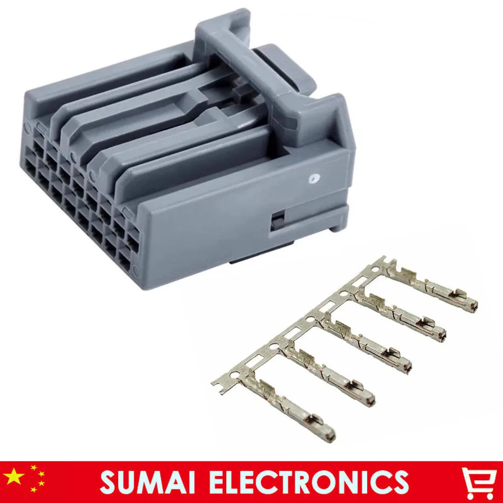 Automotive Original Connector MX34016SF1 16 Pin BMS Harness Wire Plug MX34 16P with terminals Pin