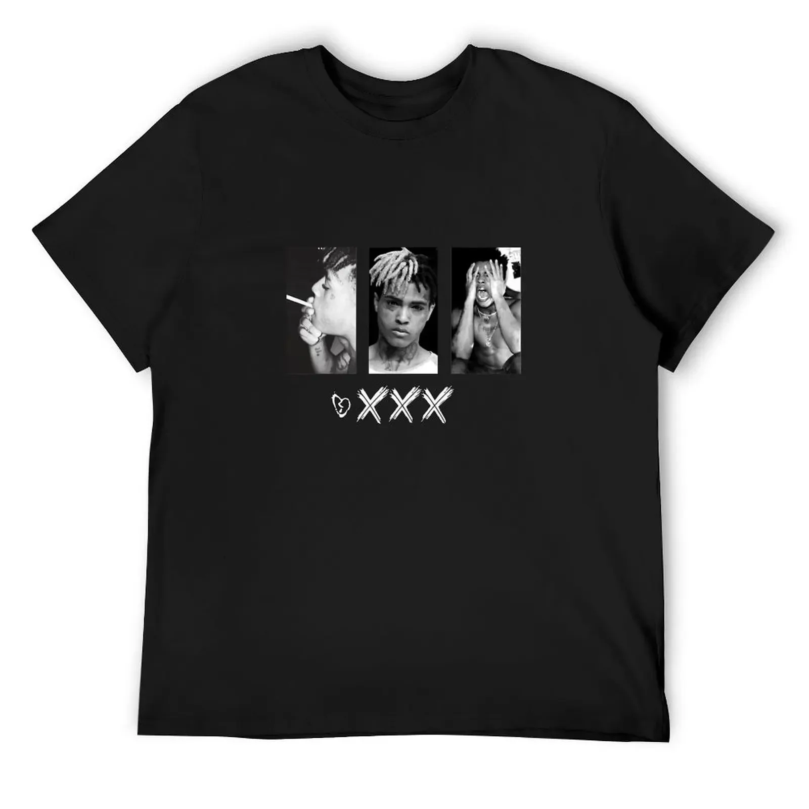 XXXTENTACTION T-Shirt rapper graphic tees cotton graphic tees cotton t shirt men