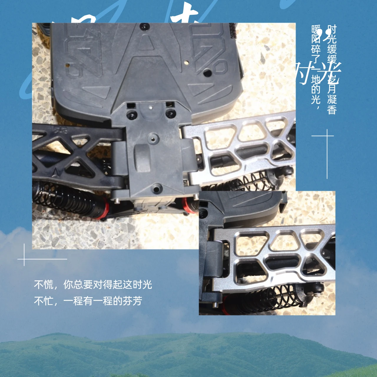 

GPM Aluminum Rear Lower Control Arms Compatible with ARRMA 1/I0 Granite Senton Big Rook 3S - Upgrade Racing Parts