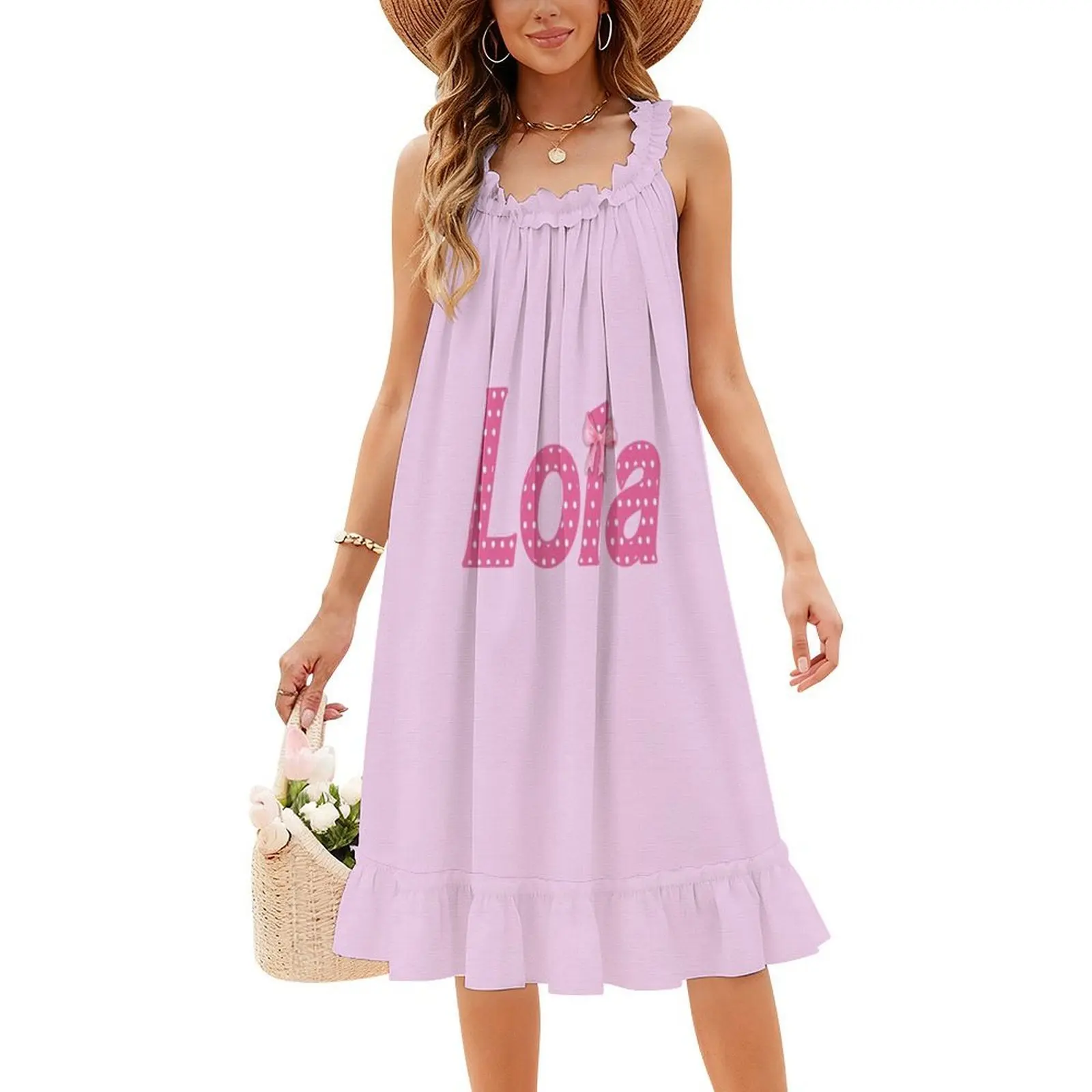 Sukienka Lola od Callisc w stylu boho chic, elegancka moda, suknia na wesele na plaży, imię dla zwierzaka Lola, imię dla psa Lola, imię Lola na imprezę