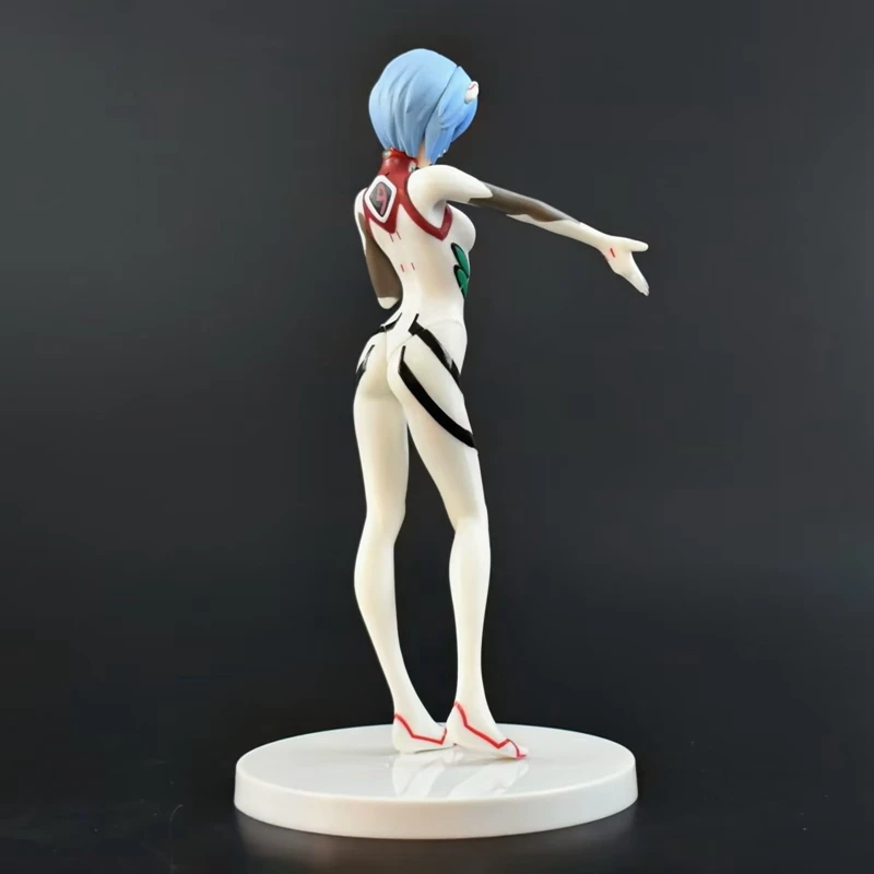 18cm Neon Genesis Evangelion Anime Figure EVA Short Hair Rei Ayanami Action Figure Asuka Figurine PVC Collection Model Doll Toys