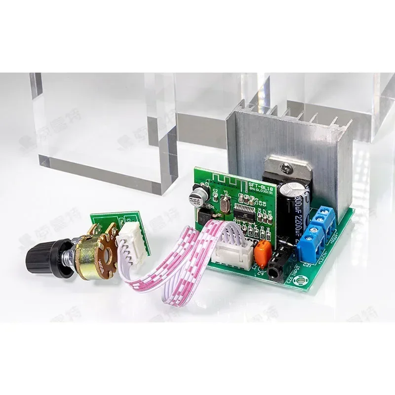 Nvarcher-Carte d'amplificateur Bluetooth TDA7297, 15W + 15W, stéréo 2.0, puissance numérique, amplificateurs domestiques