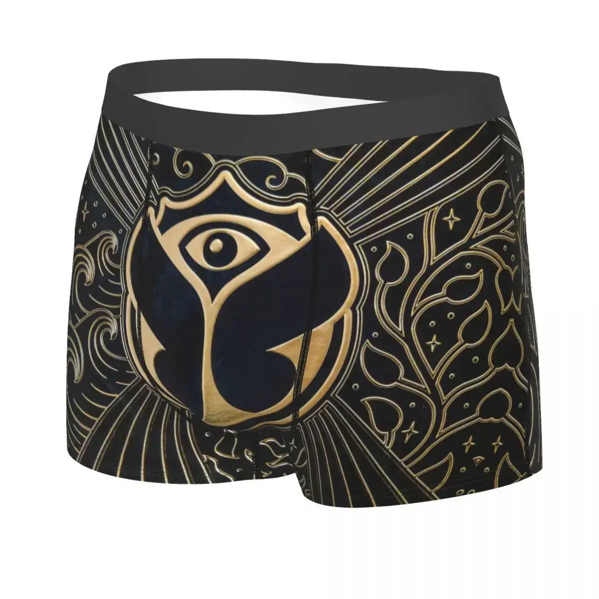 Male Funny Tomorrowland Underwear Belgian Electronic Dance Music Festival Boxer Briefs Soft Shorts Panties Underpants