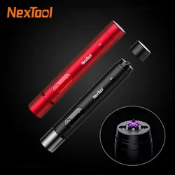 NexTool Emergency Self-defense Flashlight Electric Torch Lamp Arc Self-defense Sound Light Alarm Safety Survival Flashlight