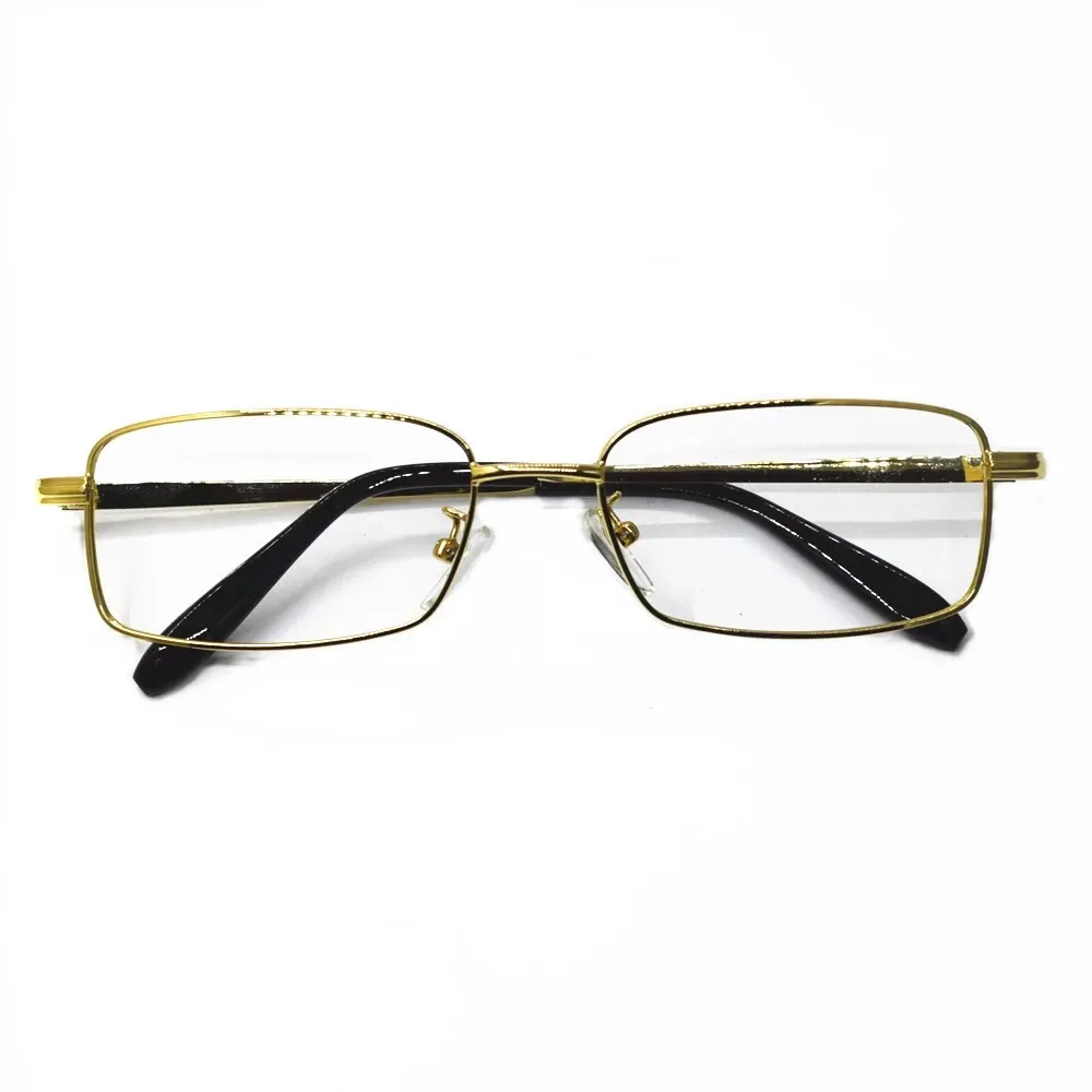 

BETSION Real Glass Lens Reading Glasses Men Women Square Full Frame Presbyopic Glasses Anti-Scratch Eyewear +1.5 2.0 2.5