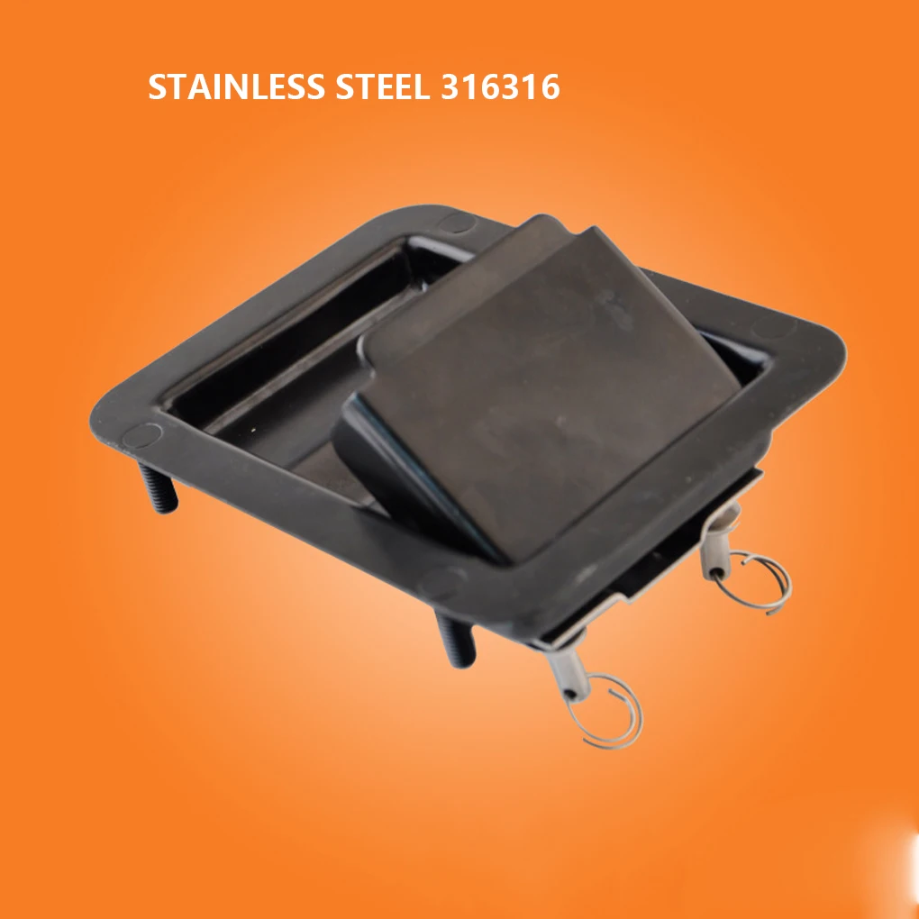 Boat Entry Door Handle Sturdy Wearable Handles Wide Application Small High Fit Doors Latch Indoor RV Drawer Accessories