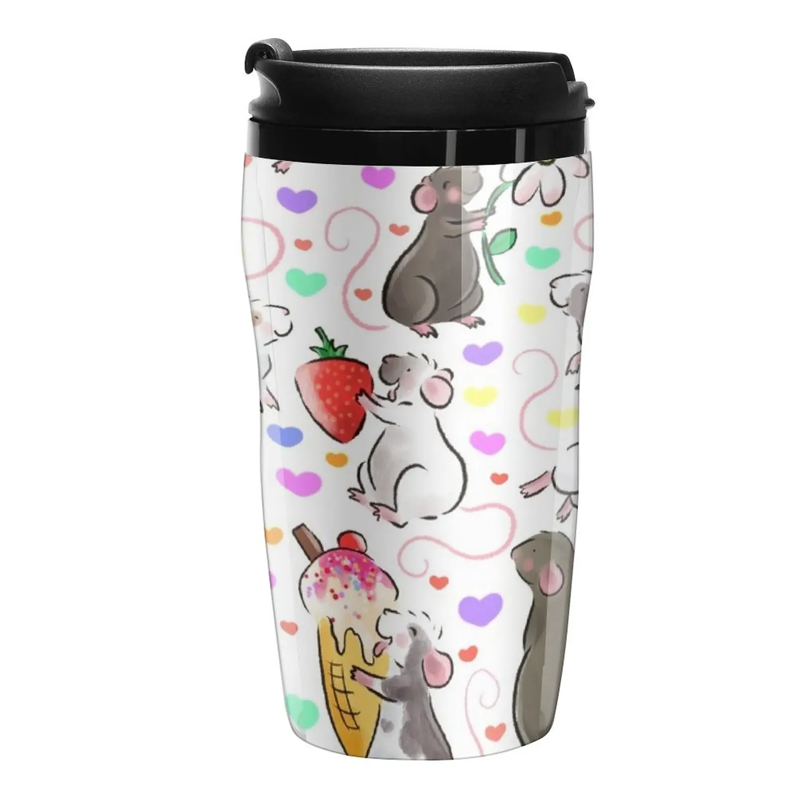 

New I love rats Travel Coffee Mug Coffee Goods Sets Of Te And Coffee Cups