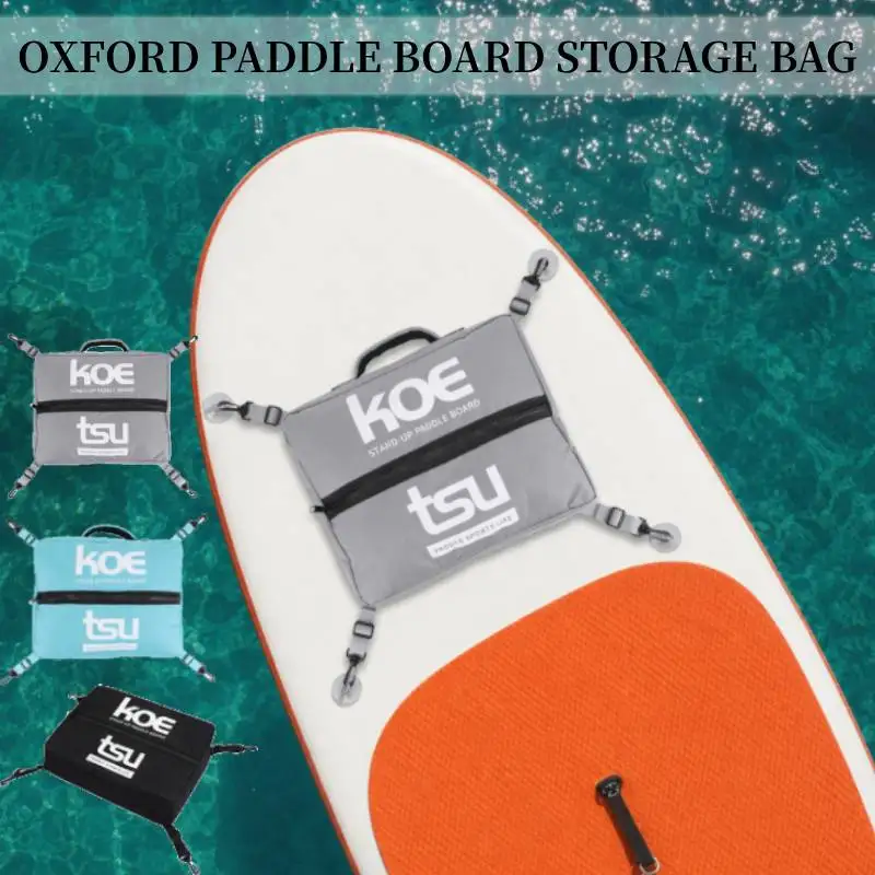 Paddle Board Bag Surf Portable Deck Bag For Kayak/SUP Paddle Board Outdoor Surfing Accessories With Adjustable and Fixing Buckle