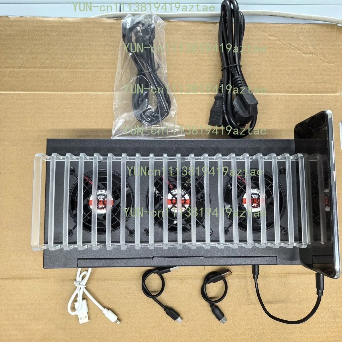 20‑Port USB Hub Phone Farm Control Box Android Device Batch Sync Unified Management Smartphone Accessory