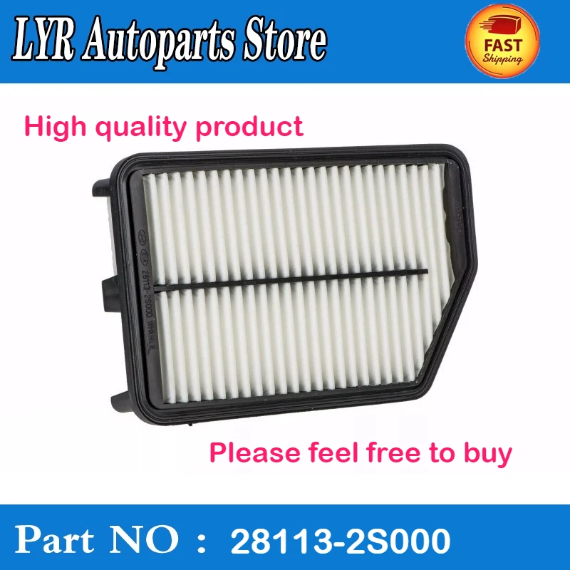 High quality Engine Air Filter Cleaner For 2011-2016 Kia Sportage 28113-2S000 281132S000 car accessories