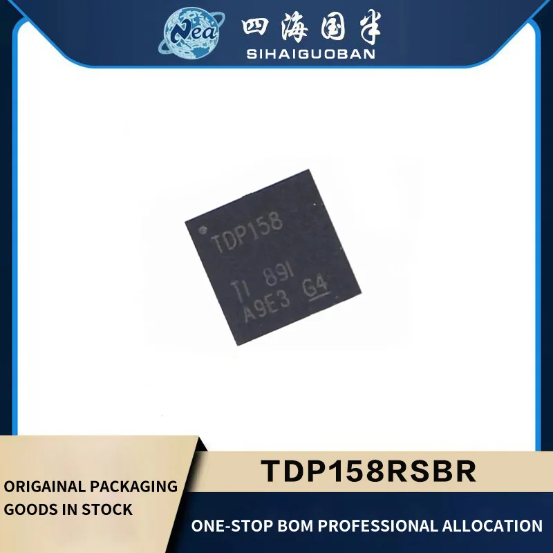 

1PCS Original New TDP158RSBR TDP158 WQFN40 IC INTERFACE SPECIALIZED 40WQFN