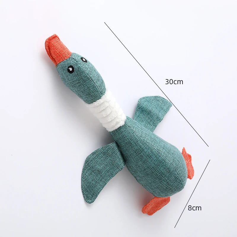 Squeak Dog Toys Wild Goose Sounds Toy Cleaning Teeth Puppy Dogs Chew Supplies Training Household Pet Dog Toys accessories