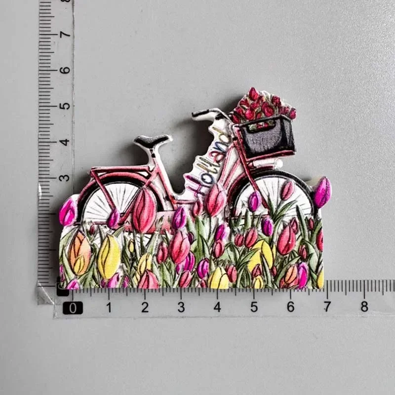 Amsterdam Netherlands Fridge Magnets Tourist Souvenir Holland Windmill Magnetic Refrigerator Stickers collection Home Decor Gift