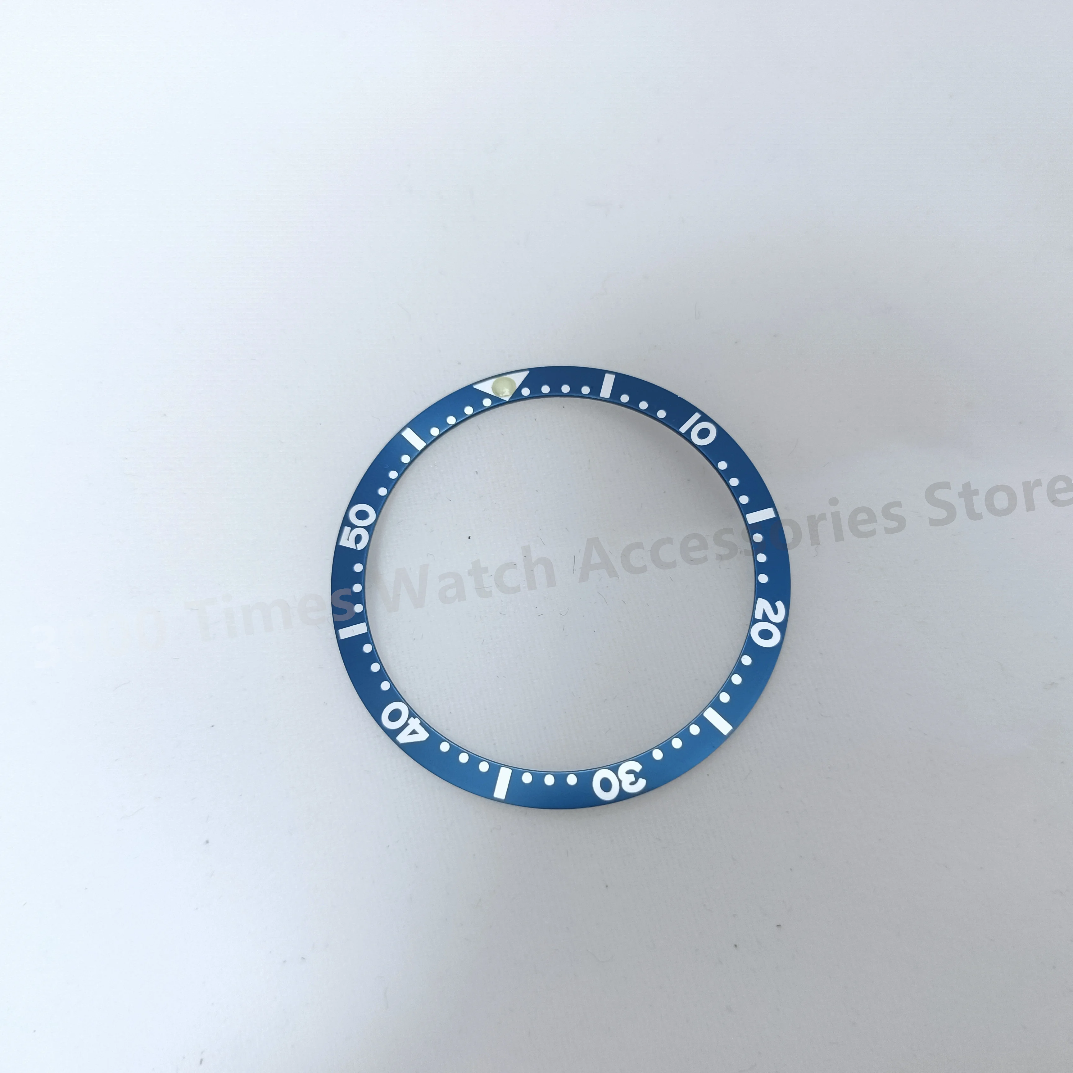 Modified 38mm Black Blue Green Flat Aluminum Bezel Insert Fit For Seiko Turtle 6105 NH35 NH36 Movement Diving Watches