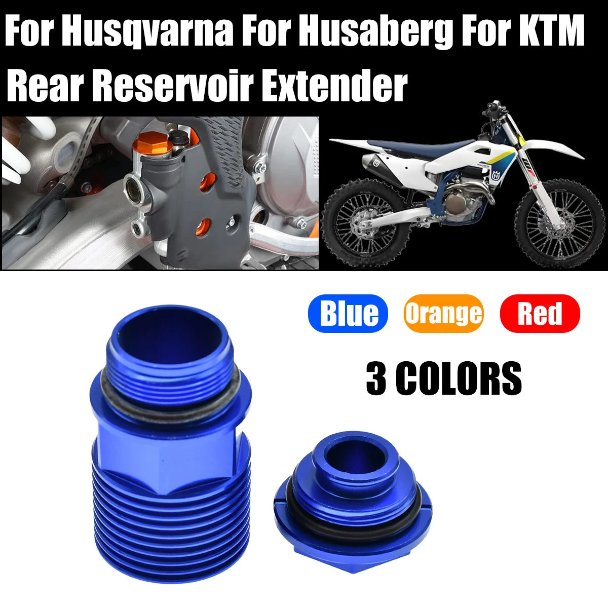 

Удлинитель задней тормозной жидкости, масляная крышка для Husqvarna TE FE S 125-501 TC FC 125-450 для KTM SX SX-F XC XC-W EXC EXC-F SMR