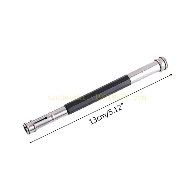 62ka 2 PCs Dual für Kopfstift -Erweiterung Schreibwerkzeughalter Art Bleistift Make -up Zeichnung Bleistift