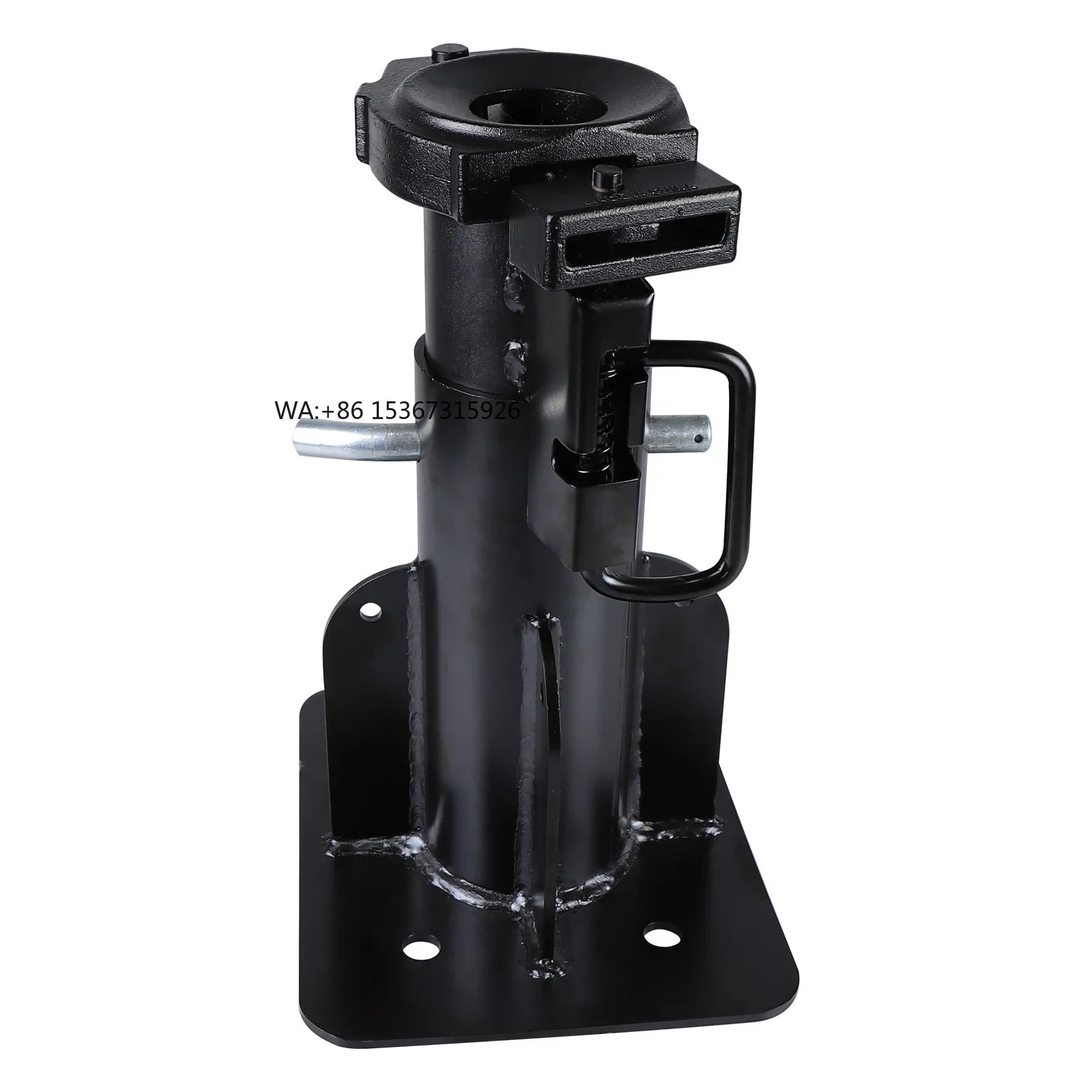 Регулируемый адаптер для прицепа для автофургона с регулируемым пятым (5 лет, 15-17 дюймов, сцепный адаптер на гусиную шею, шарик 2 5/16 дюйма Регулируемый адаптер для прицепа для автофургона с регулируемым пятым (5 лет, 15-17 дюймов, сцепный адаптер на гусиную шею, шарик 2 5/16 дюйма